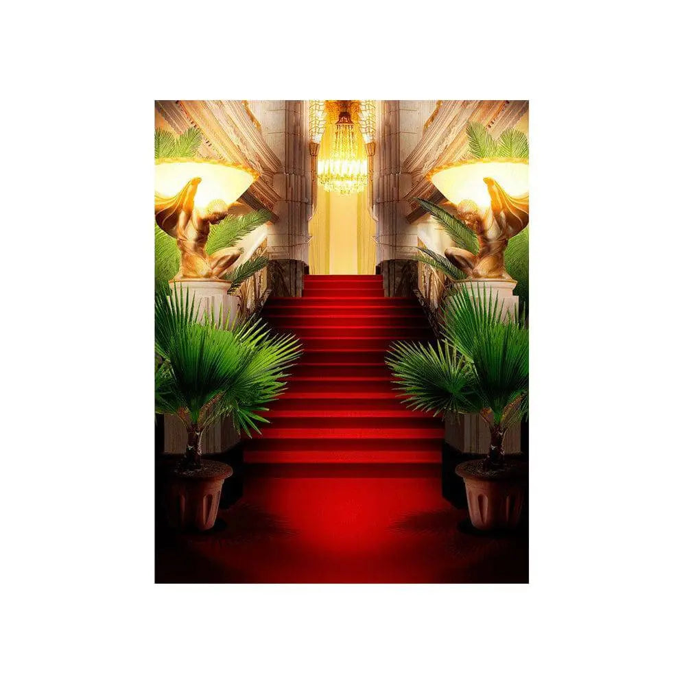 1920's Red Carpet Photo Backdrop - Basic 4.4 x 5
