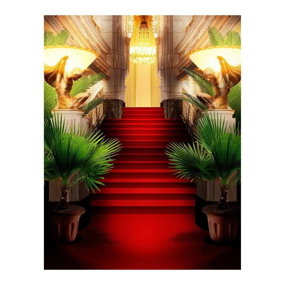 1920's Red Carpet Photo Backdrop - Basic 6 x 8