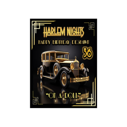 Harlem Nights Classic Theme Photo Backdrop Basic 4.4 x 5