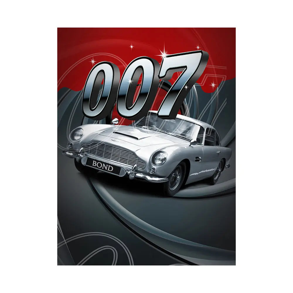 007 James Bond Aston Martin Photo Backdrop