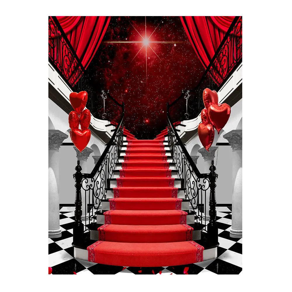 Valentine Black Tie Formal Photography Background Basic 6 x 8