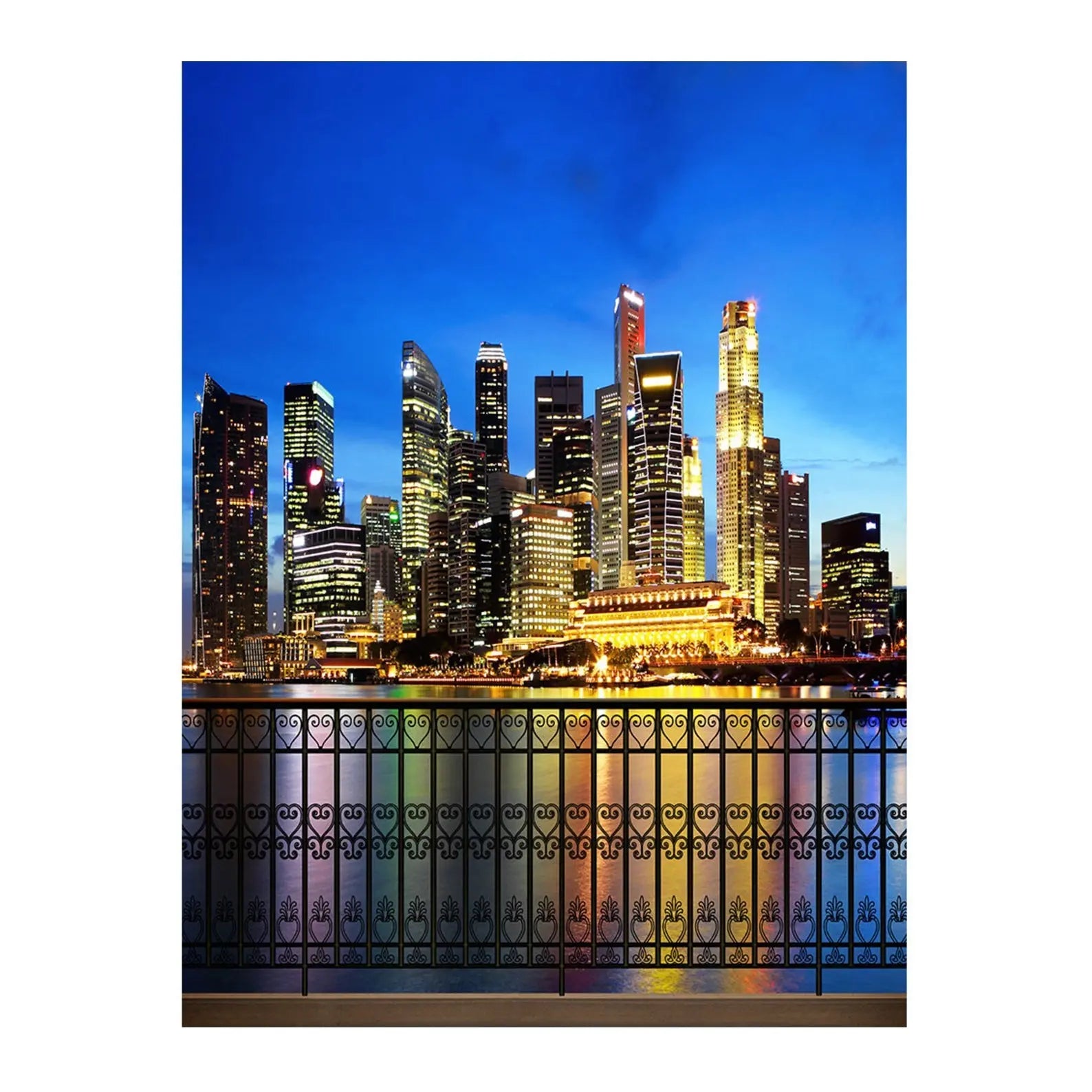 New Orleans Waterfront Backdrop