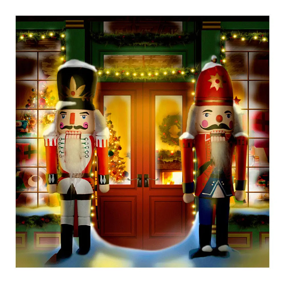 Nutcracker Store Photo Backdrop - Basic 8 x 8