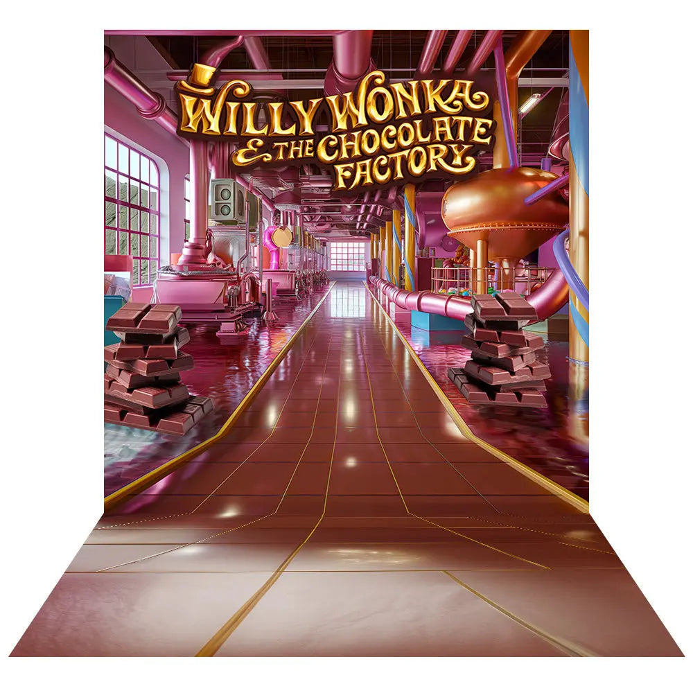 Willy Wonka And The Chocolate Factory Photo Backdrop Basic 8x16
