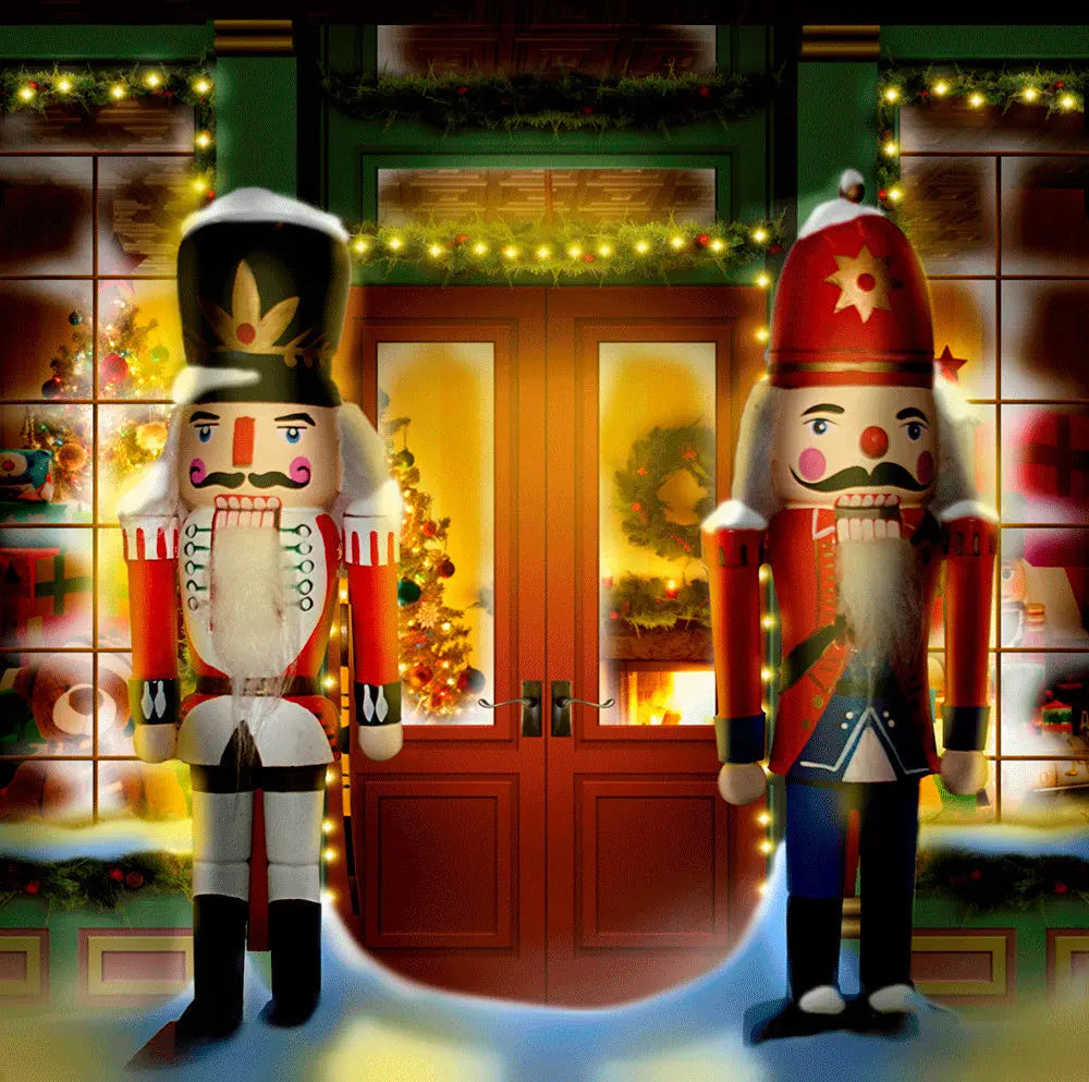 Nutcracker Store Photo Backdrop - Pro 10 x 10