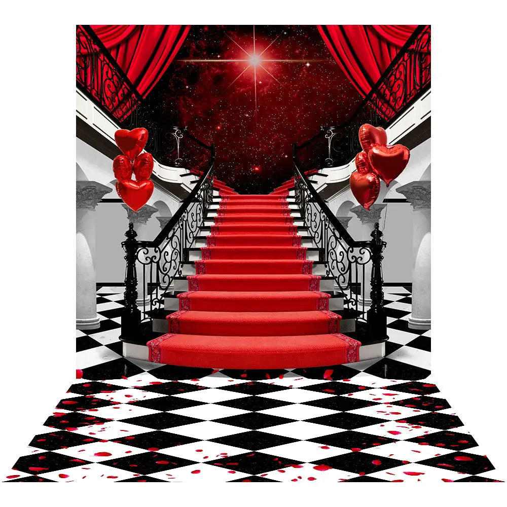 Valentine Black Tie Formal Photography Background Pro 10 x 20