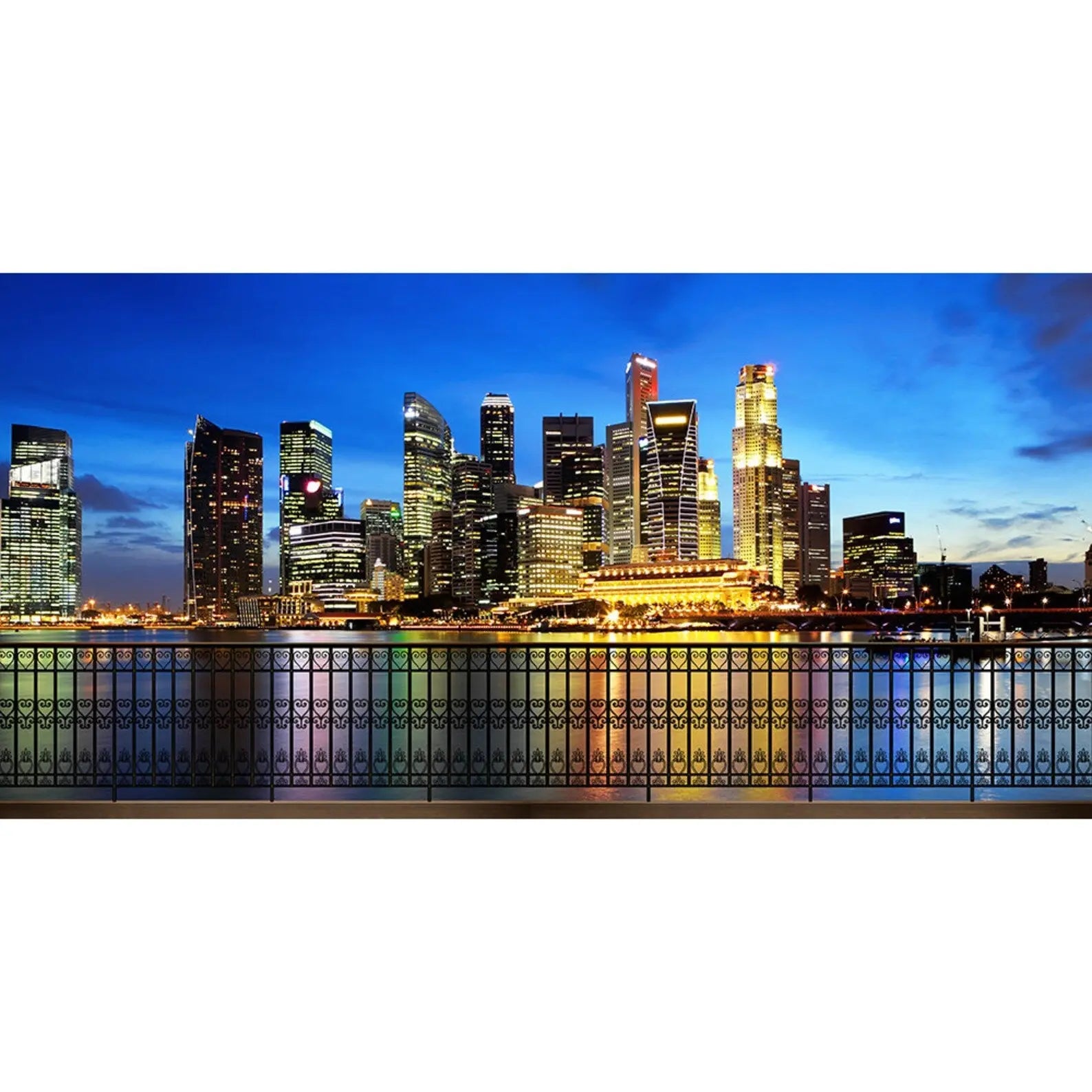 New Orleans Waterfront Backdrop