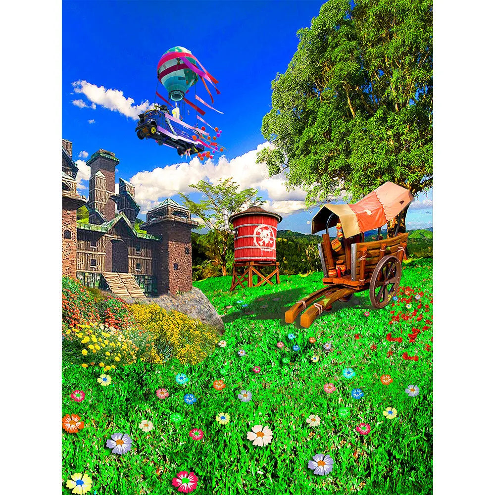 Fortnite Battle Royale Online Game Photo Backdrop Banner
