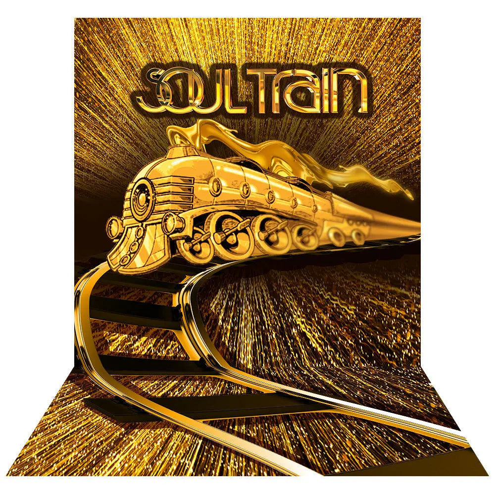 Soul Train Gold Backdrop - Pro 9  x 16