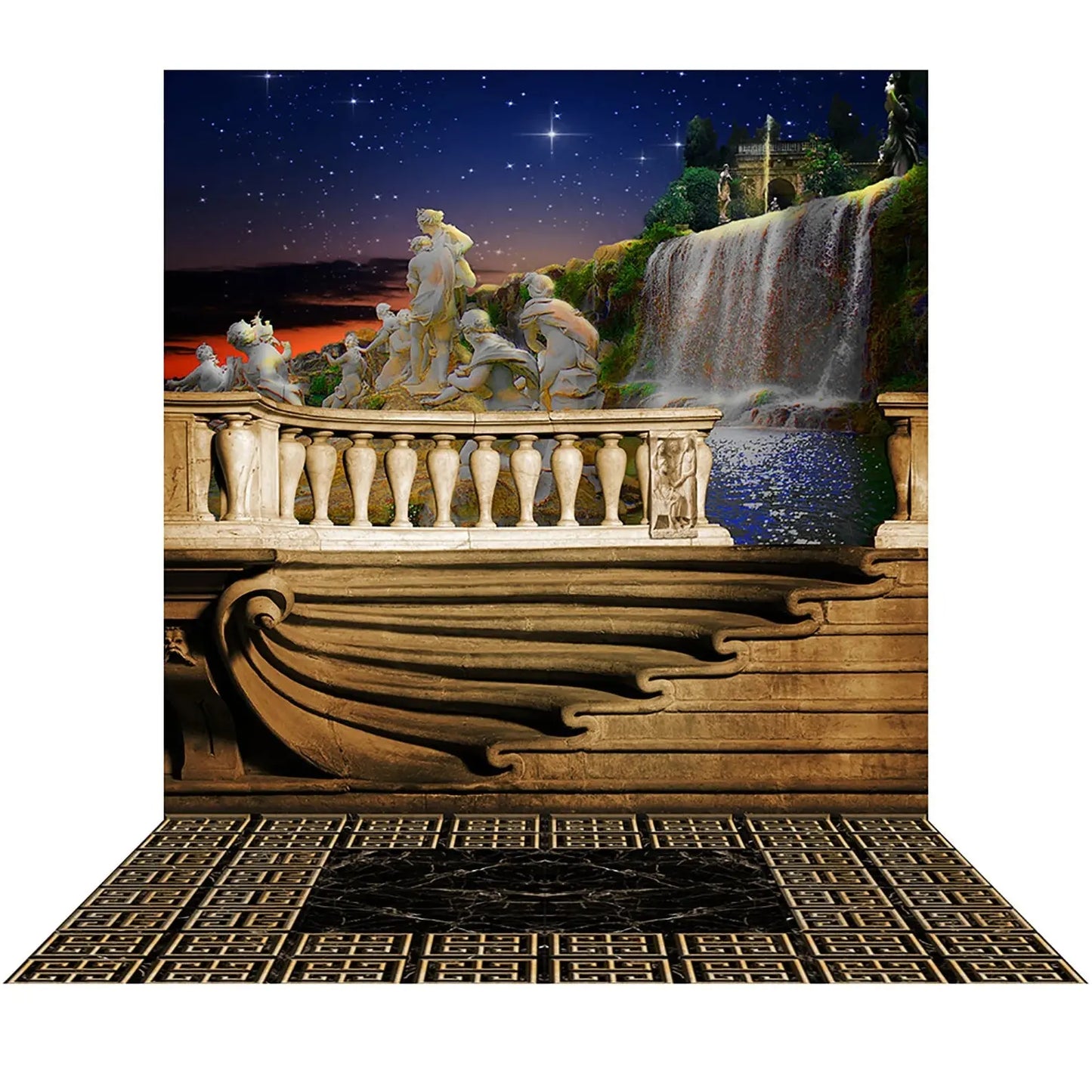 Grecian, Greek, Ancient Greece, Outdoor Photo Backdrop - Pro 10 x 20