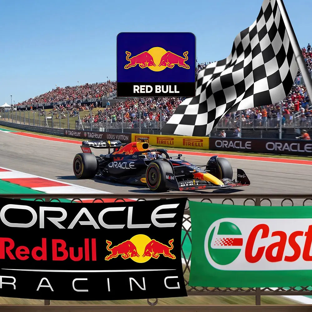 Formula 1 Backdrops, Choose your Team, Grand Prix Racing Fabric Party Decor Alba Backgrounds