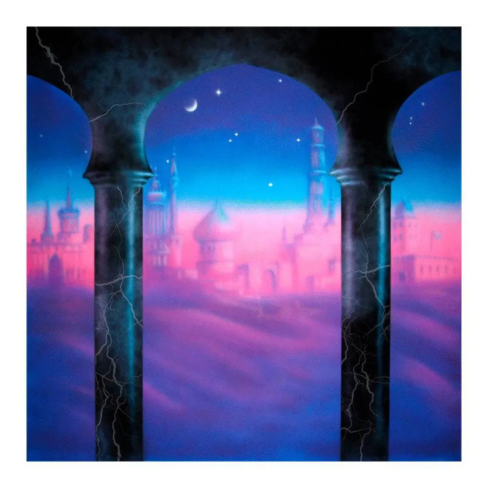 Aladdin Balcony Photo Backdrop - Basic 8 x 8