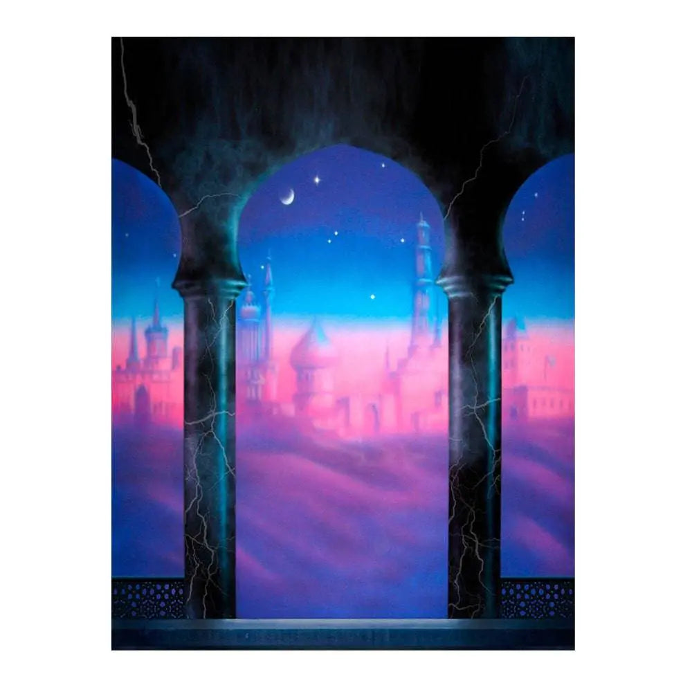Aladdin Balcony Photo Backdrop - Pro 6 x 8