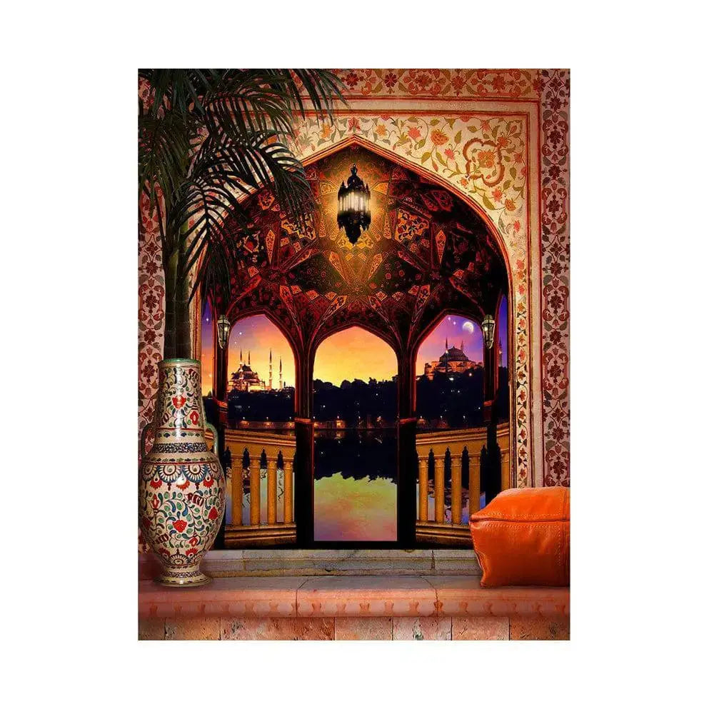 Aladdin Photo Backdrop Arabian Scene - Basic 5.5  x 6.5