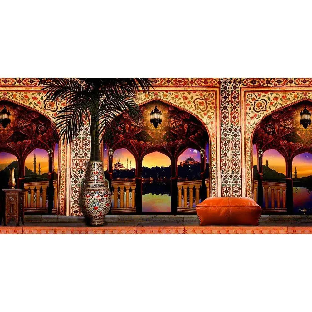 Aladdin Photo Backdrop Arabian Scene