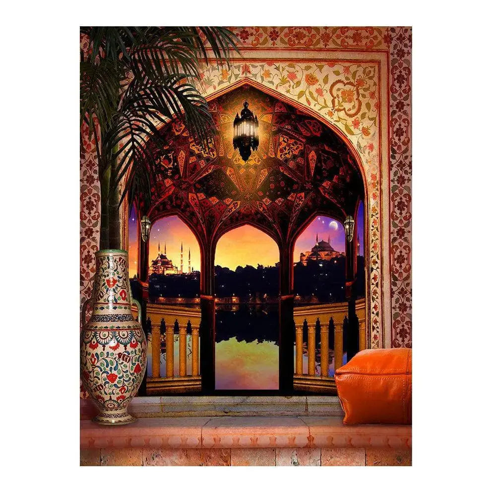 Aladdin Photo Backdrop Arabian Scene - Pro 6  x 8