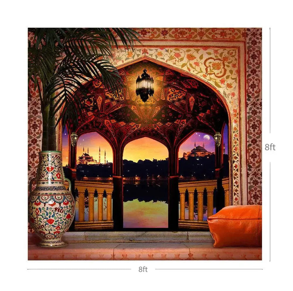 Aladdin Photo Backdrop Arabian Scene - Pro 8  x 8