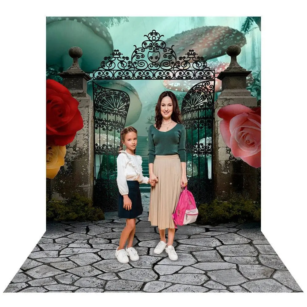 Alice in Wonderland Photo Backdrop Backgrounds