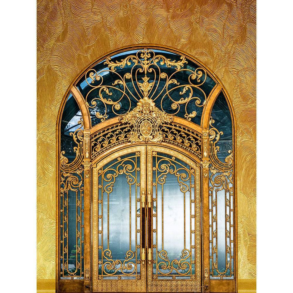Gold Art Nouveau Interior Photo Backdrop - Pro 8 x 10