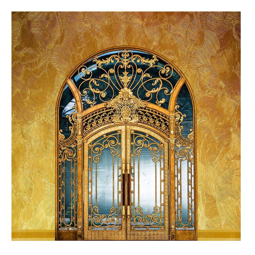 Gold Art Nouveau Interior Photo Backdrop - Pro 8 x 8