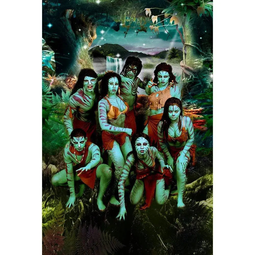 Enchanted Jungle Photo Booth Backdrop - Pro 8  x 10