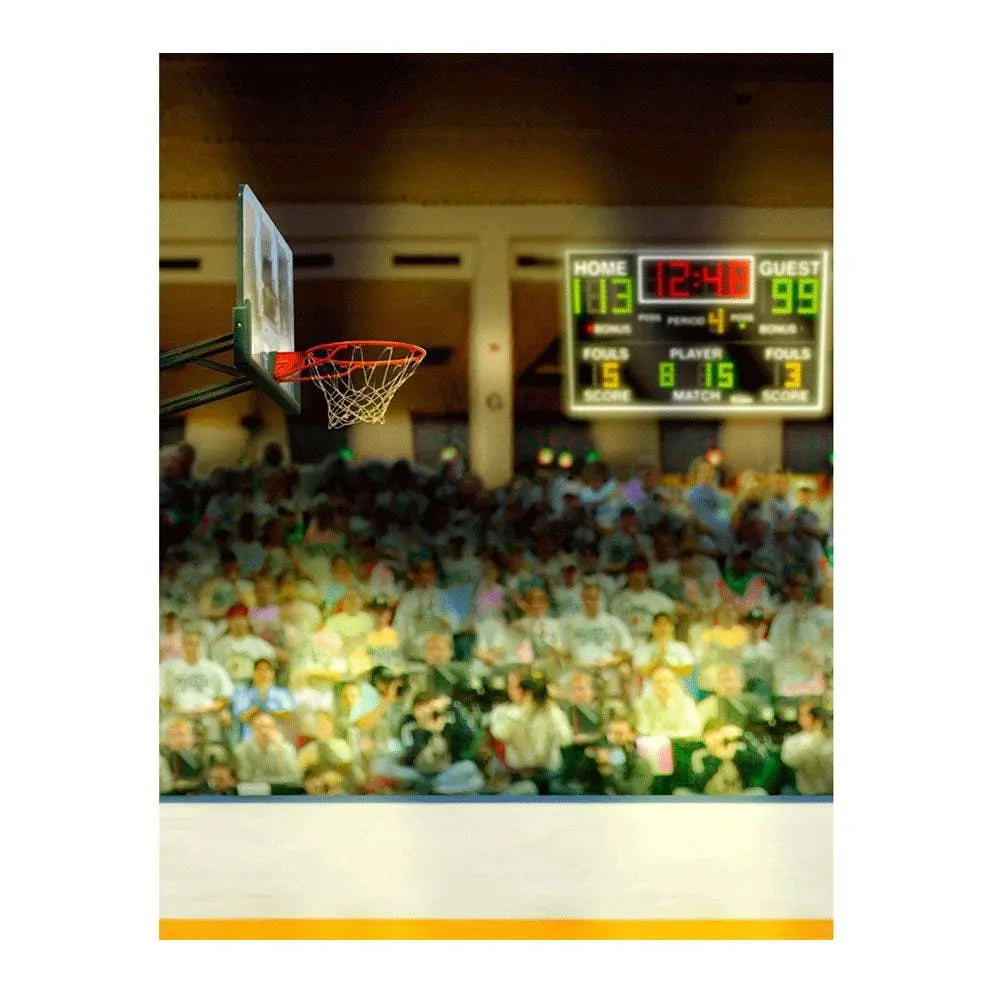 Playoffs Basketball Stadium Photo Backdrop - Basic 6 x 8