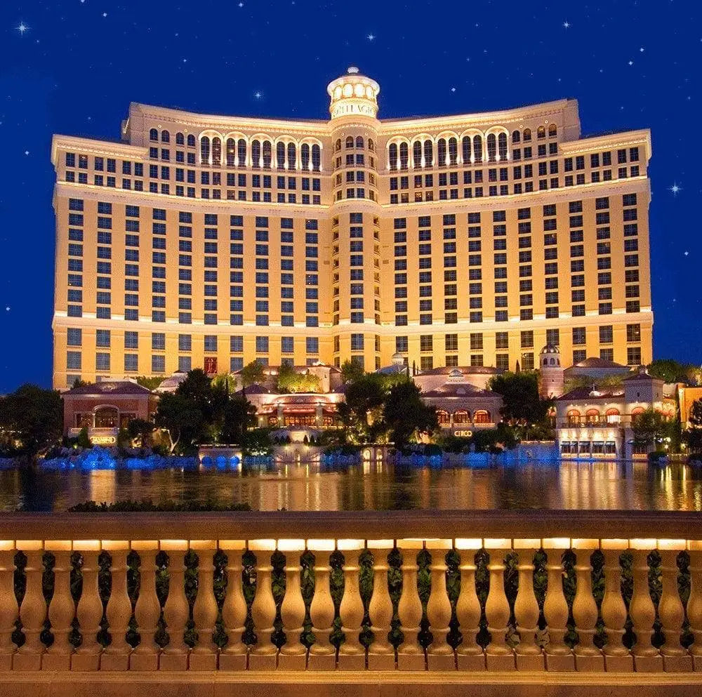 Bellagio Hotel Photography Backdrop - Basic 10 x 8