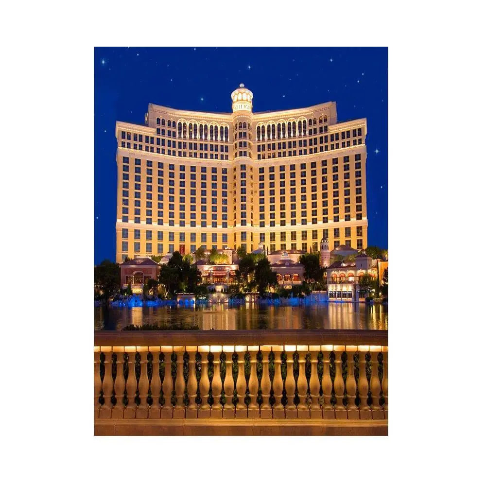 Bellagio Hotel Photography Backdrop - Basic 5.5 x 6.5