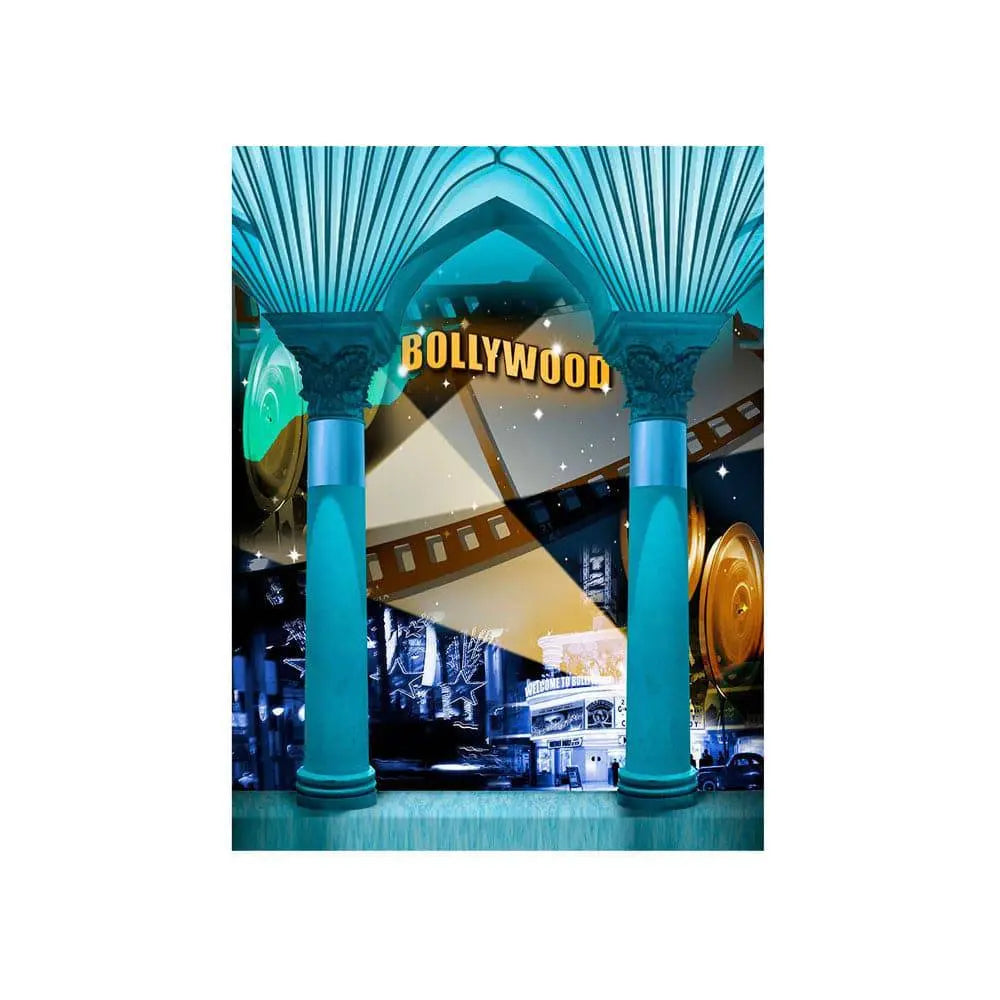 Bollywood Party Photo Backdrop - Basic 4.4 x 5