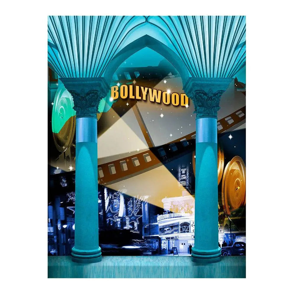 Bollywood Party Photo Backdrop - Basic 6 x 8