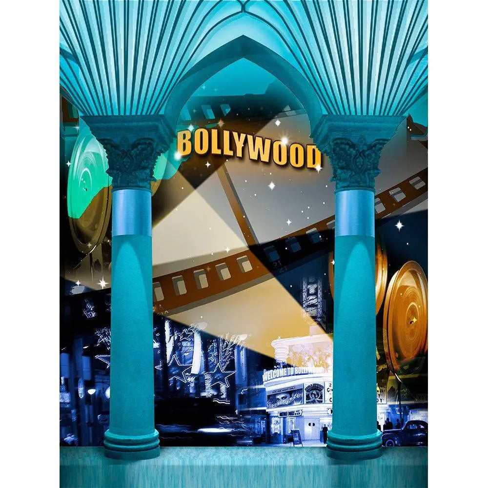Bollywood Party Photo Backdrop - Pro 8 x 10