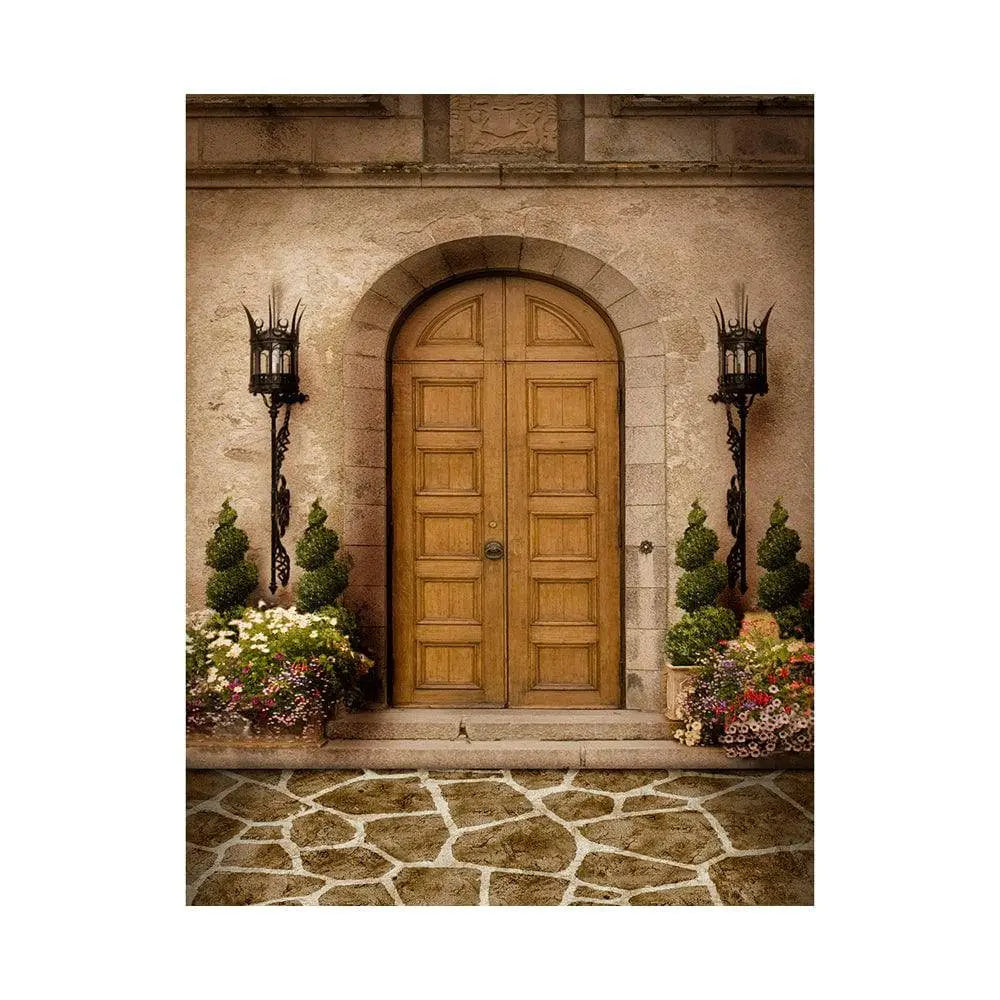 Camelot Castle Door Photography Backdrop