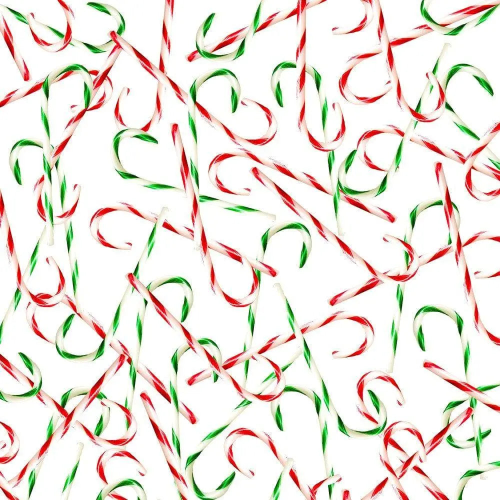 Peppermint Candy Cane Photo Backdrop - Basic 10  x 8