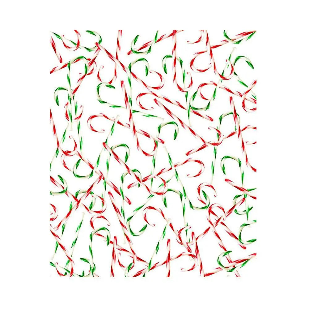 Peppermint Candy Cane Photo Backdrop - Basic 5.5  x 6.5