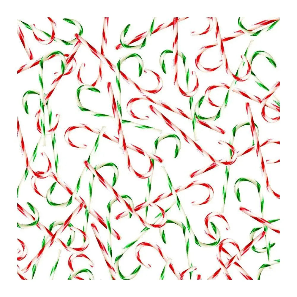 Peppermint Candy Cane Photo Backdrop - Basic 8  x 8