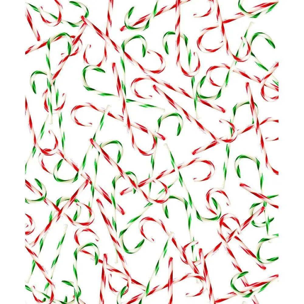 Peppermint Candy Cane Photo Backdrop - Pro 8  x 10