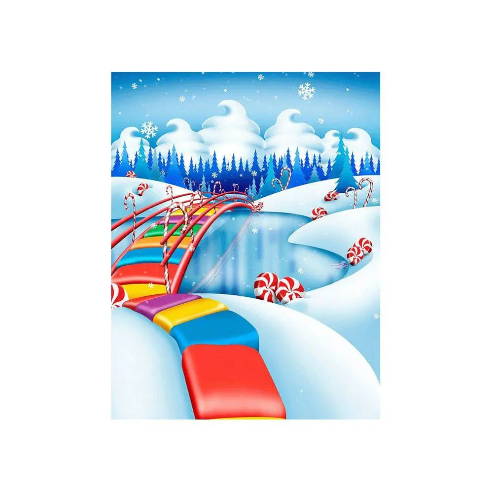 Candy Land Photography Backdrop - Basic 4.4 x 5