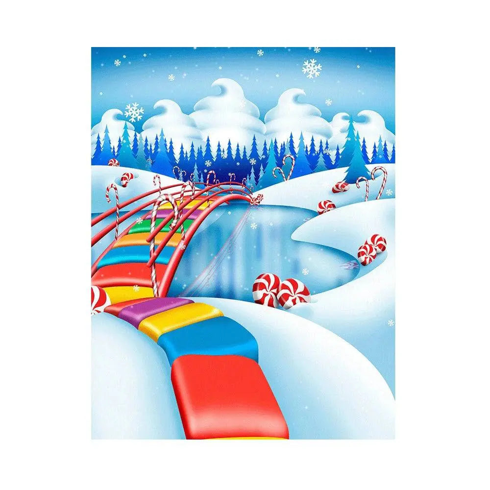Candy Land Photography Backdrop - Basic 5.5 x 6.5