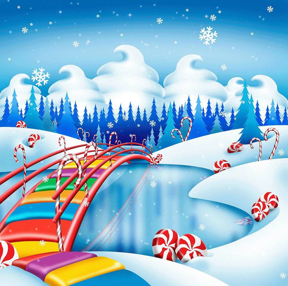 Candy Land Photography Backdrop - Pro 10 x 10