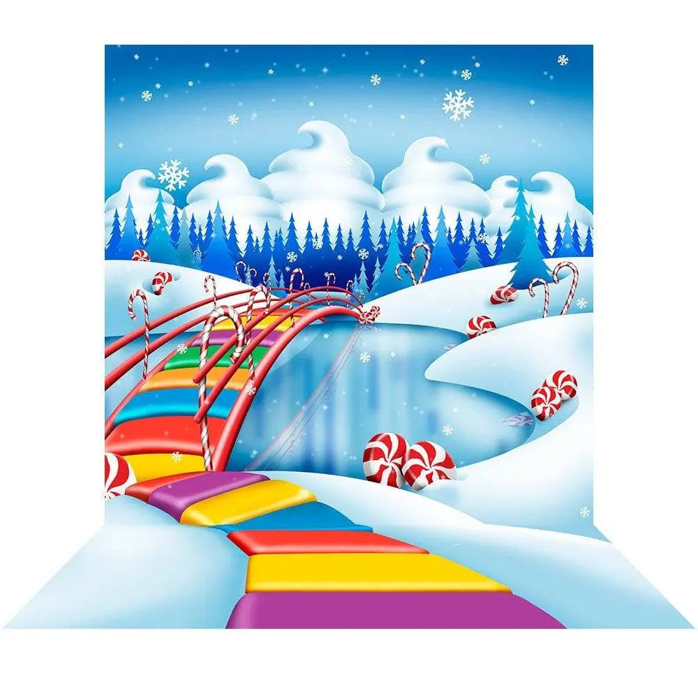 Candy Land Photography Backdrop - Pro 10 x 20