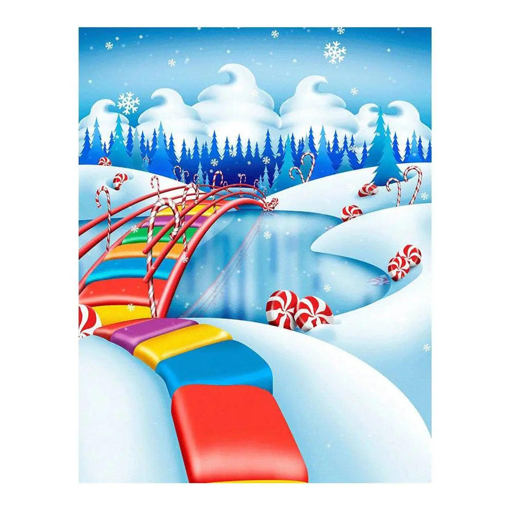 Candy Land Photography Backdrop - Pro 6 x 8