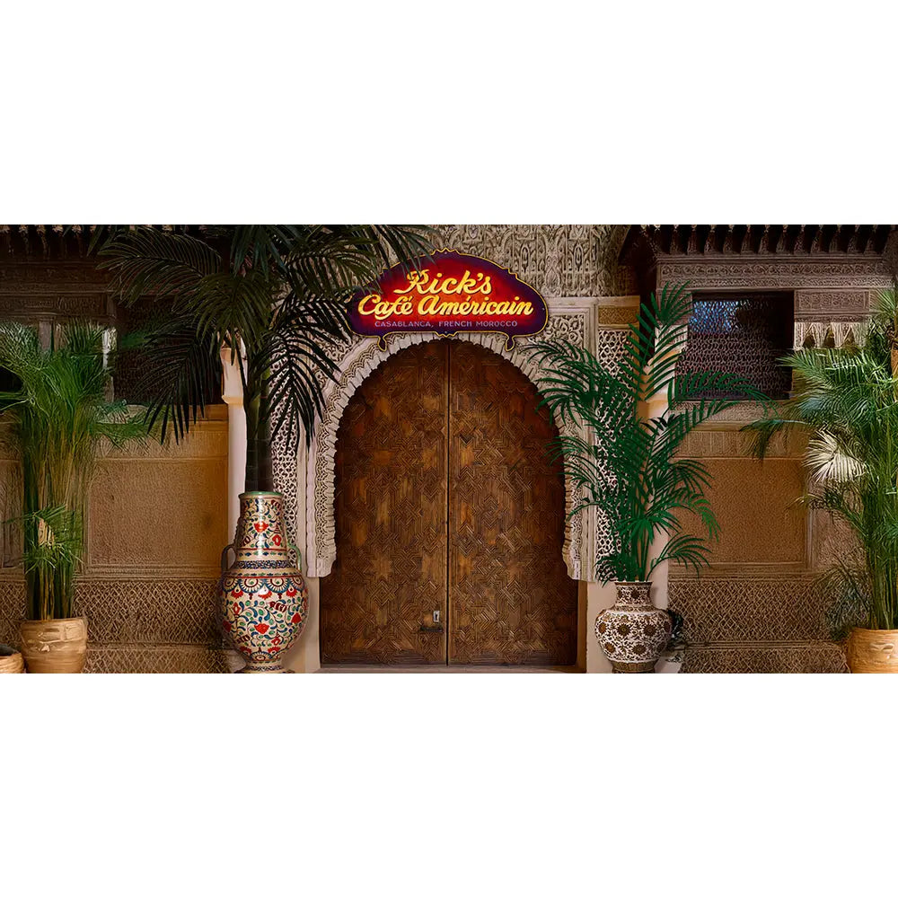 Casablanca Rick's Cafe Backdrop, Moroccan Decor Alba Backgrounds
