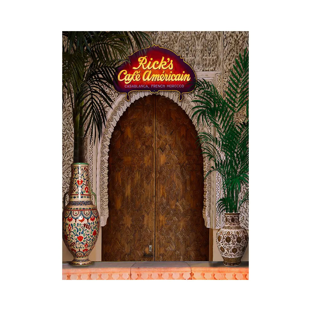 Casablanca Rick's Cafe Backdrop, Moroccan Decor Alba Backgrounds