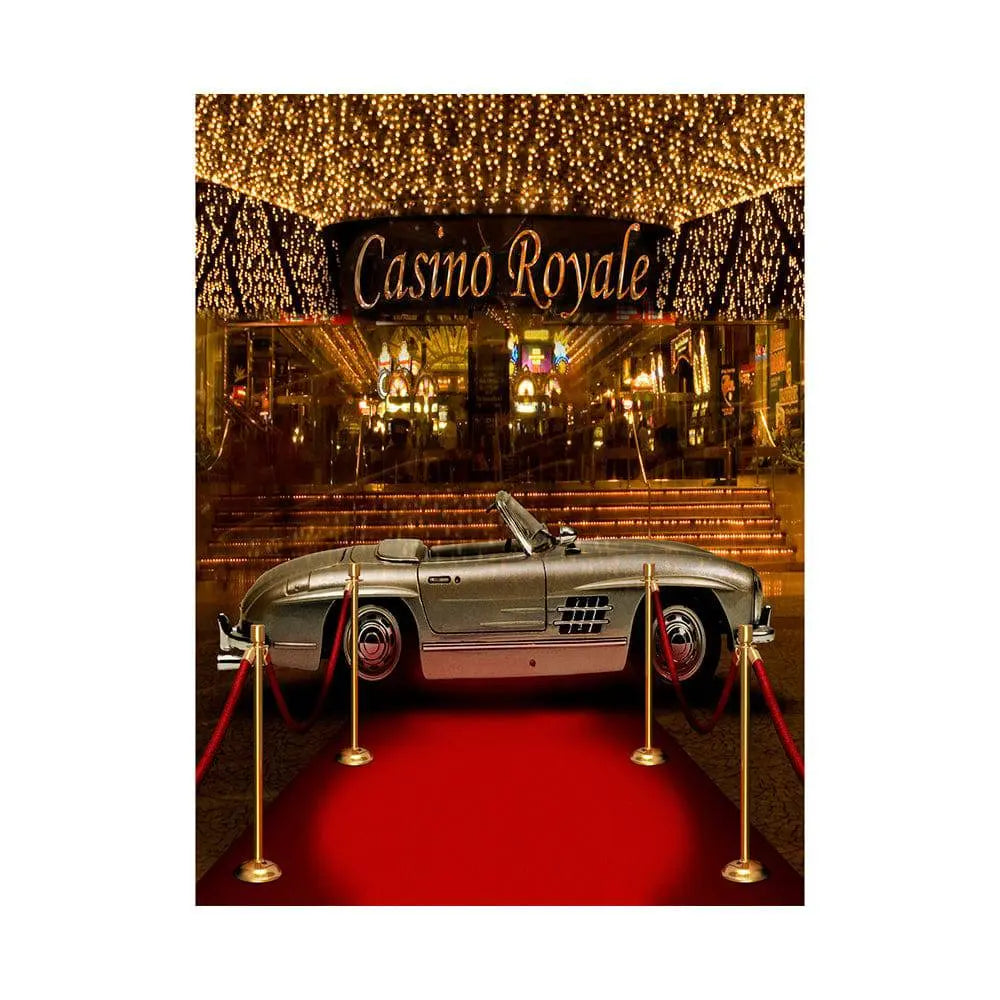 Casino Royale 007, James Bond Photo Backdrop - Basic 5.5 x 6.5