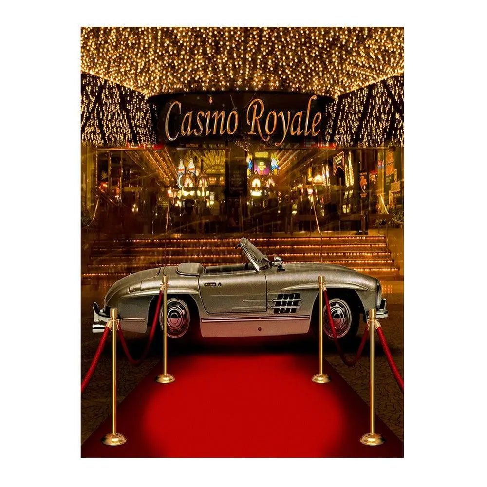 Casino Royale 007, James Bond Photo Backdrop - Basic 6 x 8