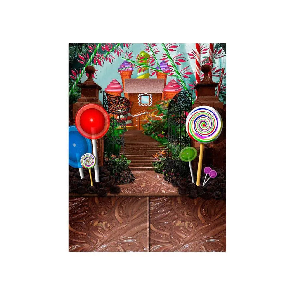 Candy Factory Photography Backdrop - Basic 4.4 x 5