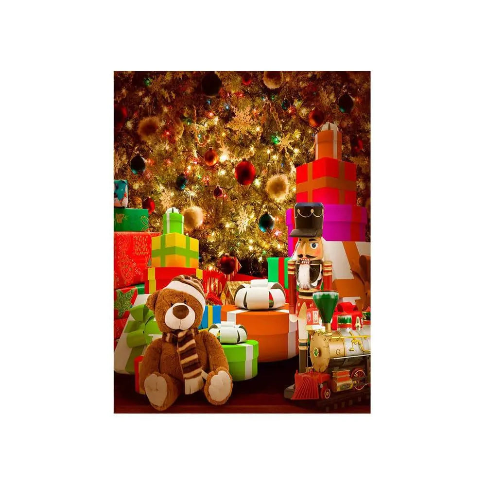 Christmas Gifts Photo Backdrop - Basic 4.4 x 5