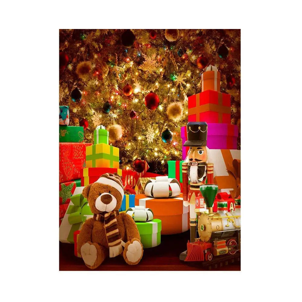 Christmas Gifts Photo Backdrop - Basic 5.5 x 6.5