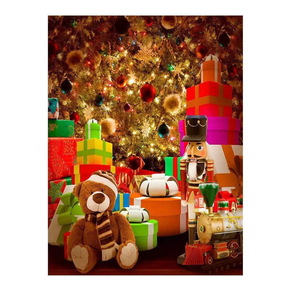 Christmas Gifts Photo Backdrop - Basic 6 x 8