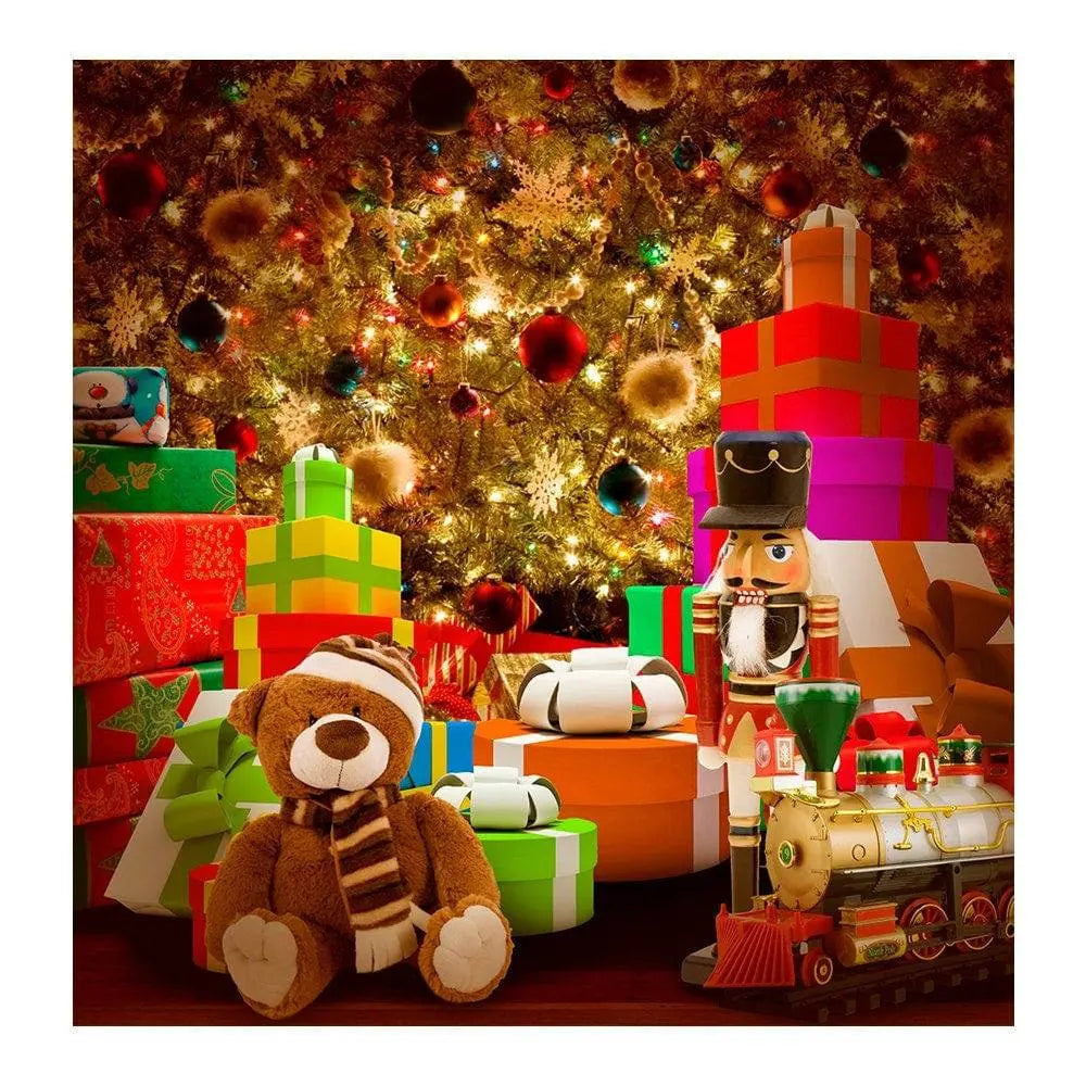 Christmas Gifts Photo Backdrop - Pro 8 x 8